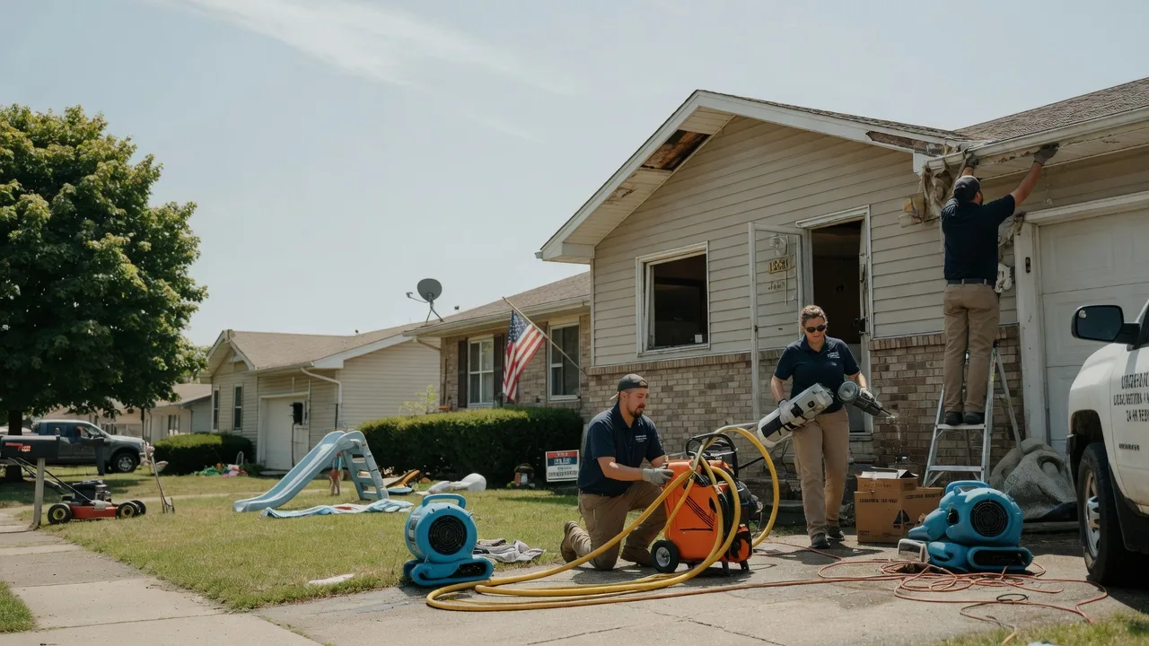 Water Damage Restoration in Beverly, KS near me